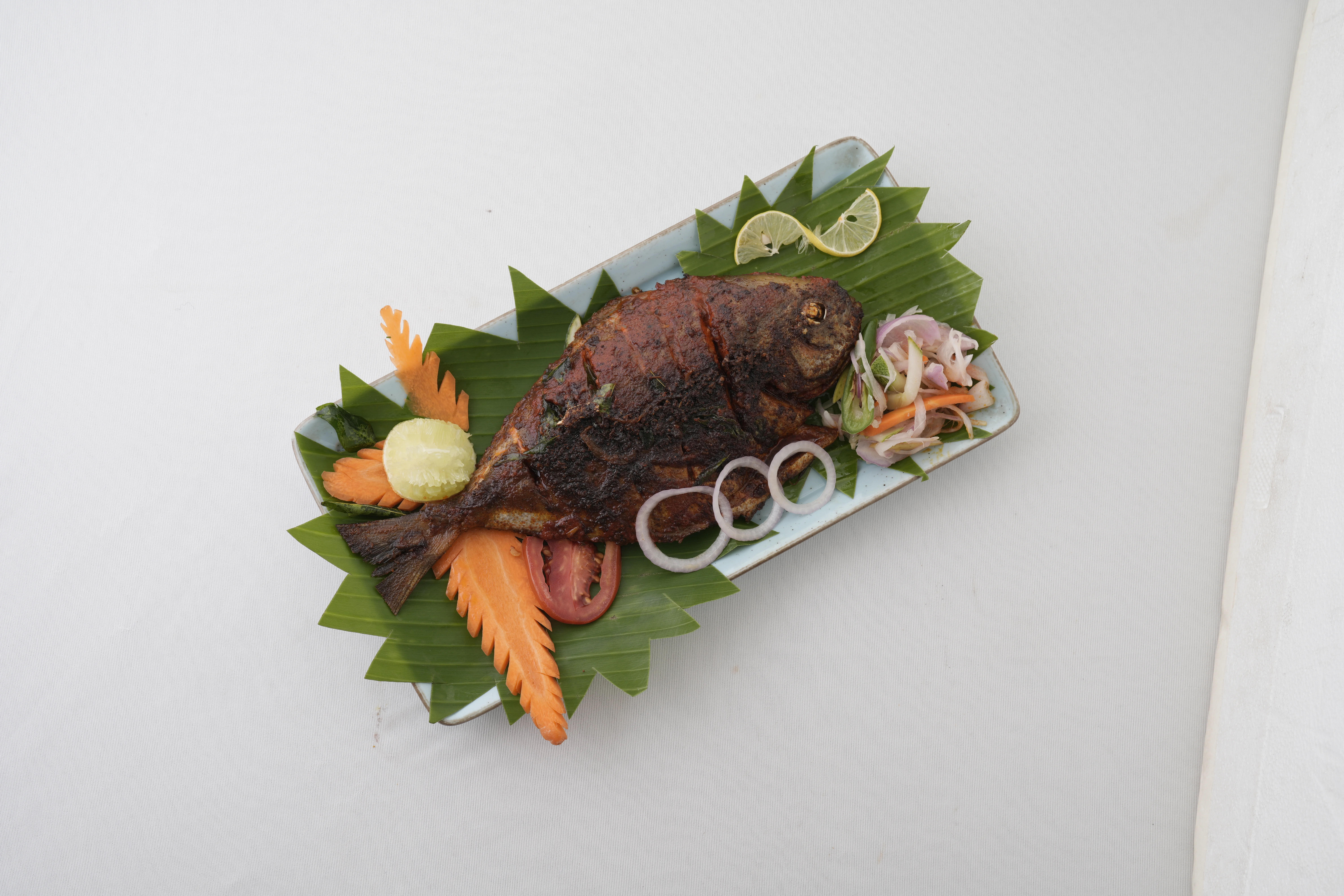 Grilled Sea Fish at Bamboo Fresh
